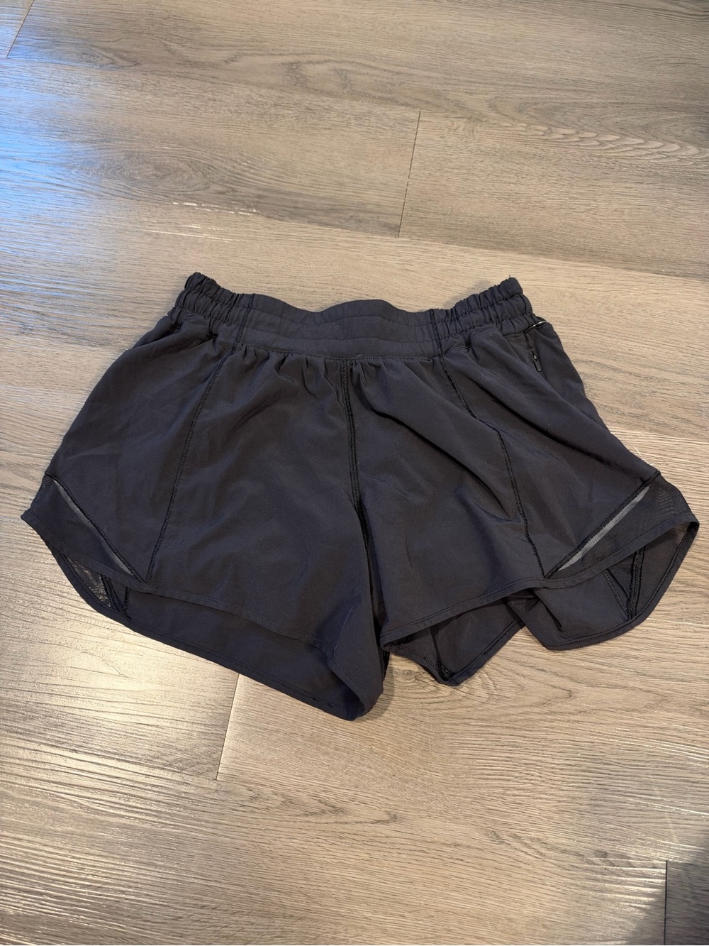 Lululemon black hotty hot Shorts